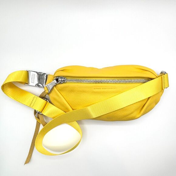 Aimee Kestenberg | Lemon Milan Leather Bum Bag | Crossbody/Sling | MSRP $128 - Picture 3 of 11